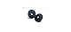 3M TN Quick Change Fibre Disc Backup-Pad 02140, 11,4 cm Durchmesser, 5/8-11 Innenloch, Schwarz (1 Stück)