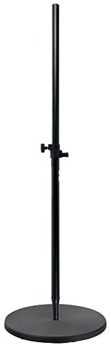 Pied d’enceinte 150cm télescopique avec tube de distance pour haut-parleur