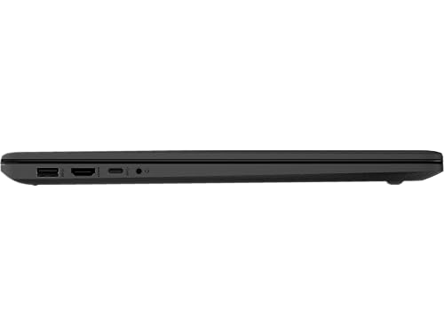 Image of HP 17.3 inch Business Laptop, 16GB RAM 256GB SSD, 10-Core Intel Core i5 Processor, Intel Xe Graphics, Copilot AI, Windows 11 Pro, Numeric Keypad, PLUSERA Earphones & 8-in-1 Hub Included, Jet Black