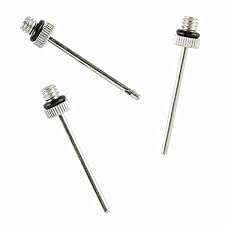 RS Stainless Steel Inflating Needle Pin Nozzle | Basketball | Football & air Pump Pack of 3 (B09RW7ZH6W) Amazon Price History, Amazon Price Tracker