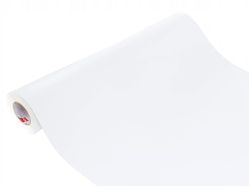 DecoMeister Pellicola Privacy Vetri 100x200 cm Bianco Opaco