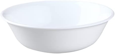 Miniatura 4 de Corelle Tazón de 18 oz para sopa de porcelanavidrio de escarcha de invierno, 6.25 pulgadas.