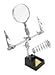 Proskit Industries PCB Holder, W/ 2.5X Magnifier Lens - 608-391E