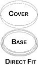 (20) Air-Tite H-40 Direct Fit Coin Holder Capsules For American Silver Eagles & 1Oz China Silver Panda Sterling By Onfireguy #TOP6