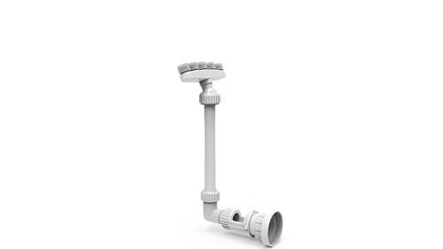 Cascada de piscina para colocar sobre suelo y piscinas empotradas, cascada ajustable con 5 boquillas, accesorios de piscina divertidos, estanque de cascada, accesorios para piscina al aire libre para