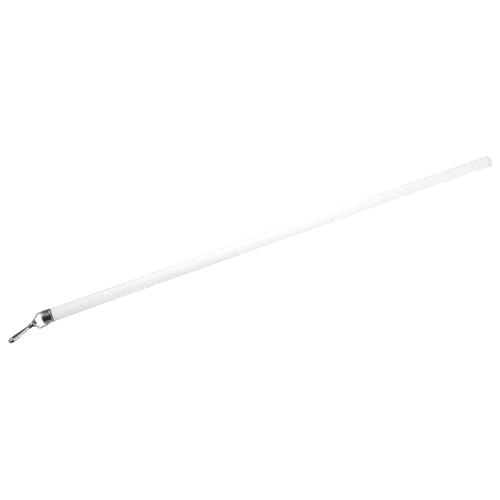 Ipetboom Varilla Acrílica para Cortinas Diseño Transparente Minimalista Resistente y Fácil de Usar Accesorio Moderno para Ventanas y Visillos Barra Extensible para Decoración Hogar y Hotel