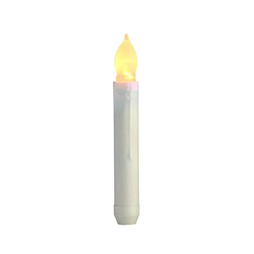 CUIKOSAER Flameless LED Candle,Flameless Flicker Taper Candles, Ivory