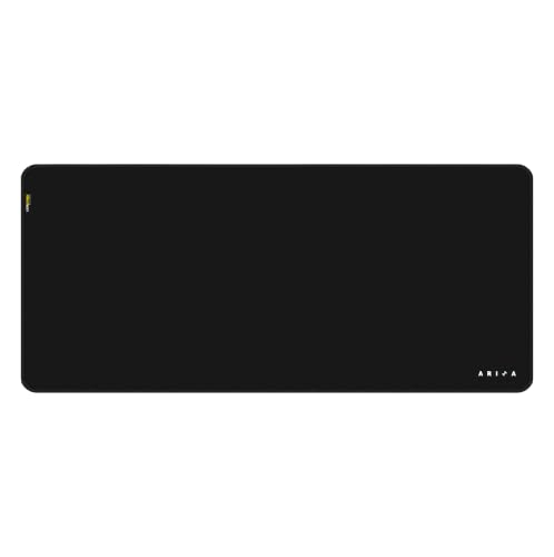 Image of ARIXA Cordura Mousepad, Core Series, Gaming Mousepad, Stitched, Anti-Fray, Anti-Slip, Splash-Proof, Perfect for Gaming Setup (900x400x3mm)