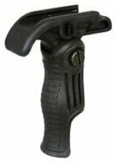 2EAGLE Accesorio de Airsoft - Asa Frontal Plegable Vertical para Rifle de Airsoft - Compatible con Carril de 20 mm - Color: Negro - Material: polímero de Alta Resistencia