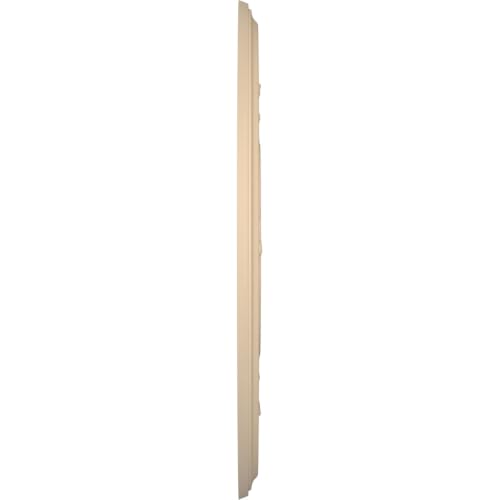 Image of 16 inchOD x 3 1 /2 inchID x 1 inchP Baltimore Thermoformed PVC Ceiling Medallion (Fits Canopies up to 6 1 /2 inch), UltraCover Satin Smokey Beige