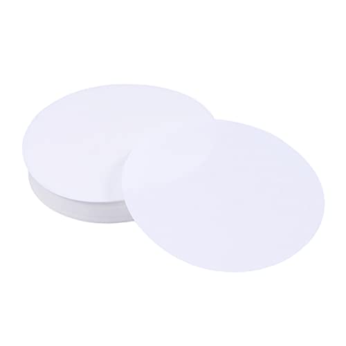 Gatuida 4 Boxes of 7cm Diameter Qualitative Filter Paper Medium Flow Rate Filter Paper for School Lab