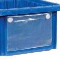 Soporte para etiquetas Quantum Storage LBL5 X 8 transparente para cajas DG93080 3