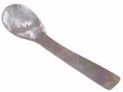 Mother of Pearl Sea Shell Caviar Spoon 4 Inch by chefgadget