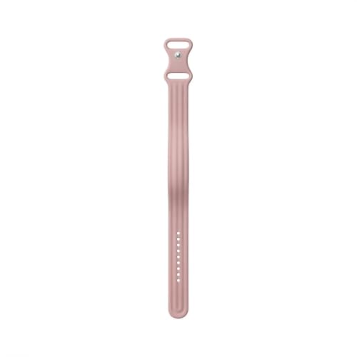 Image of Premium Silicone Band Compatible with Google Fitbit air, Removable Soft Belts for Fitbit air Wristband, Smartwatch Band for Men & Women (Pink)