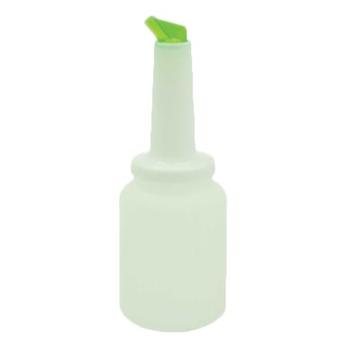 Pour44 PLSNP02G Storer and Pour, 2 Quart, Color-Coordinated spout and Cap, Plastic, Green, 1 Each
