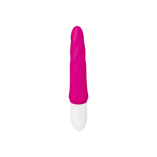 EIS, klassieke vibrator, vibrator met spiraalstructuur, 22,5 cm, waterdicht, huidvriendelijke siliconen - Afbeelding 5
