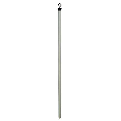 SN-TEC Bedienstab/Ziehstab / Ziehhaken für Bodentreppen und Oberlichter, Stab 100cm aus Holz und Haken aus Stahl