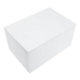 DAJAVE 50 Pack White EVA Foam Sheets, 3mm Thick, 8x12 Inch Crafts Foam Sheets, Foam Paper Sheets for Craft, Cosplay, Costumes, Crafting, Arts, Halloween