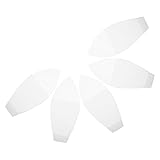 MAGICLULU Sockenanziehhilfe für Kompressionsstrümpfe 5 Stück Weiß Chinlon Material Reibung Verhindert Hautreizungen für Senioren zu Hause und Pflegeeinrichtungen