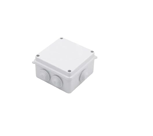 Secure FIRE IP65 Junction Box, IP65 Joint Box Outdoor Electrical Engineering Box General Weatherproof Surface Mount Junction Box Suitable for Various Switch Boxes Cabinets and Junction Boxes (1)