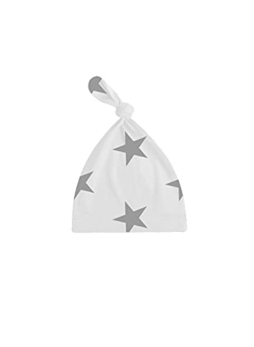 Image of A.T.U.N. (ALL THINGS UBER NICE) Unisex Kids Cotton Printed Knot Hats for Baby Boys and Girls (Pack of 3)