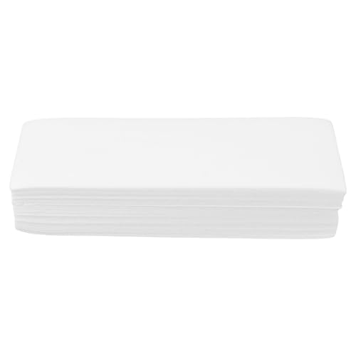 Beatifufu 100 piezas Tiras Desechables de Cera para Depilación Facial y Corporal Bandas Rectangulares de No Tejida Ajustables para Eliminación de Vello Uso Limpio y Práctico