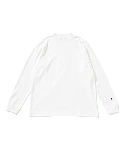 ナノ・ユニバース(nano・universe) 別注 MOCK NECK L/S M ホワイト Champion