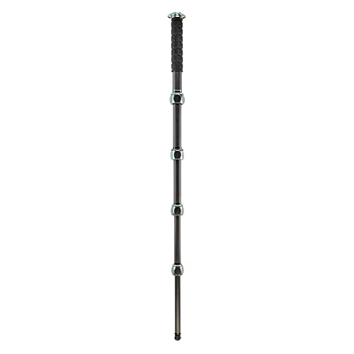 3 Legged Thing Alan 2.0 Carbon Fibre Monopod - Travel-Friendly Camera Monopod For Professional Photographers And Videographers - Metallic Slate Grey (Alan2.0) #TOP4