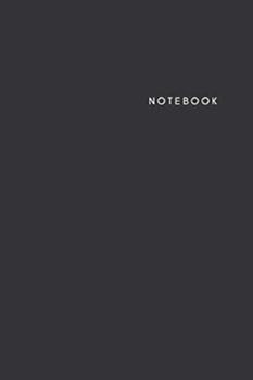Notebook : Lined Journal - (6x9 Inches) - 110 Pages - Simple Black Cover