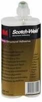 3M DP490 Scotch-Weld EPX High Performance Epoxy Adhesive, Black, 400ml
