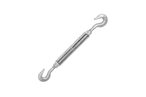 TB034IM05 Tensor Galvanizado en Caliente Gancho y Gancho, 3/4" x 9" miniatura 3