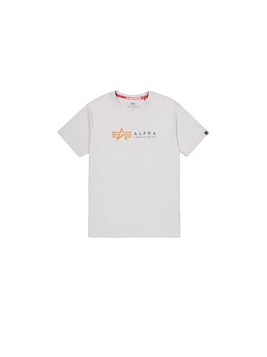 Alpha Industries Alpha Label T T-Shirt für Herren Pastel Grey