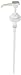 Impact 902A 1/8 oz Special Plastic Pump with 38mm Locking Cap, 11" Length, White (Case of 24)
