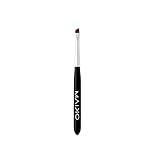 Virola plana de níquel. MAIKO Pincel Pocket 660r4 para delineado y cejas