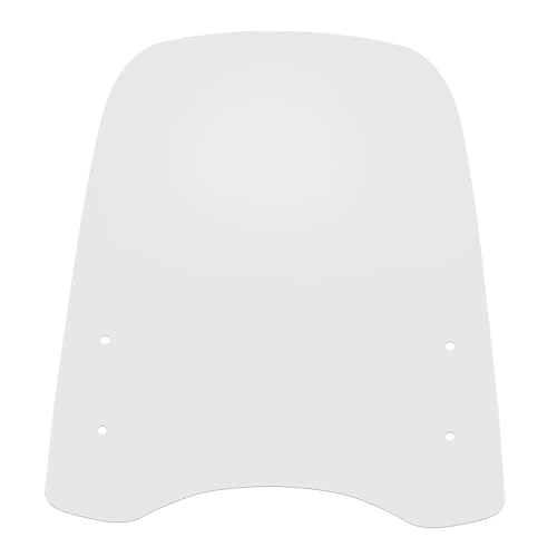 Déflecteur de Vent Moto Mipcase Pare-Brise Transparent Flexible Contre Pluie et Froid