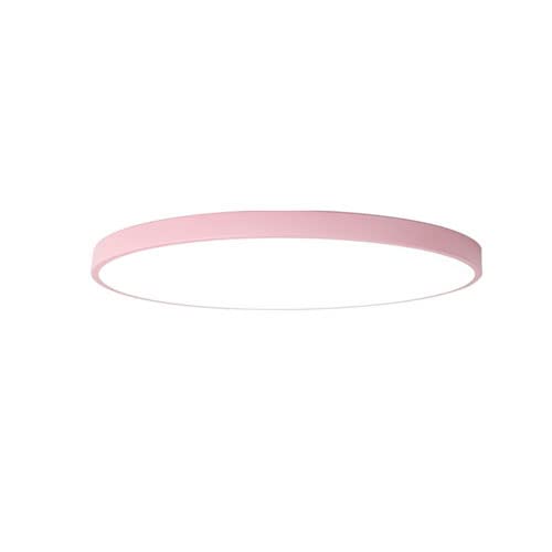Plafonnier rond extra-plat d'installation facile pour plafond bas