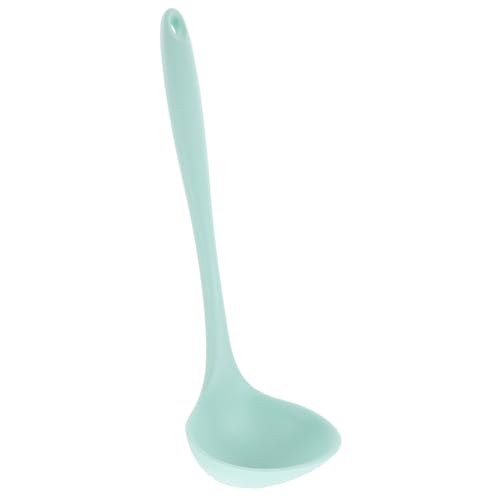 Silicone Soup Spoon Large Serving Ladle for Home Kitchen Heat Resistant Elegant Design Easy to Scoop Safe for Cookware
