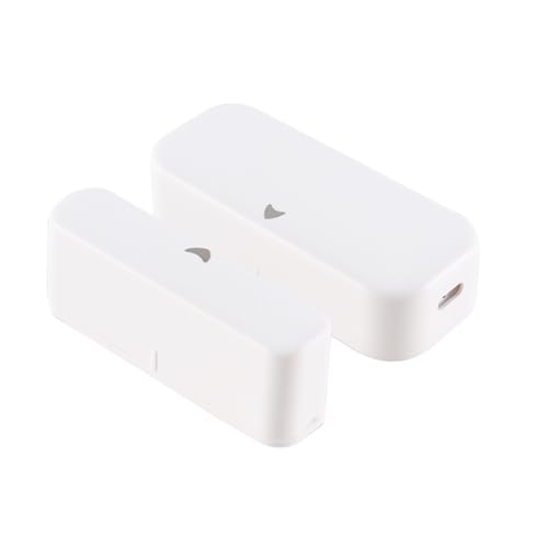 Gorise Kabelloses Abluftsteuerungssystem Mit Magnetischem Fenstersensor Und Funksteckdose 3600W Sicherheitsschalter-Set Für Dunstabzugshauben Kamine Und Garagenbeleuchtung 30-200m