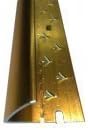 Carpet Single Threshold Door Bars Brass Effect 3ft Length