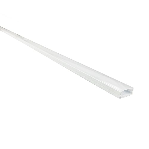 Nora Lighting NATL-C24W 4 ft. Aaliyah Shallow Channel, White