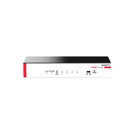 Switch Poe 4 Puertos Marca H3C