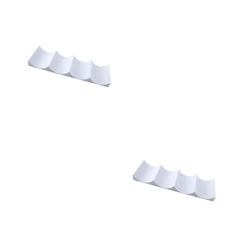 2 pcs Soporte para botellas de vino plástico estilo europeo miniatura 1