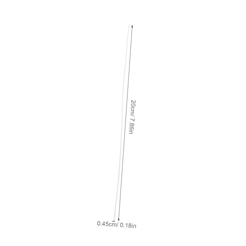 CHILDWEET 1000pcs Alambre de Hierro Galvanizado para Cables Eléctricos Proyectos del Hogar y Jardín Alambre resistente a la oxidación para soporte y organización de plantas miniatura 2