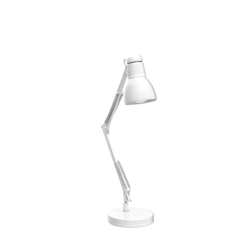 Globe Electric 52024 28" Swing Arm Architect Desk Lamp, Matte White, Rotary Switch on Shade, Partially Adjustable Arm, Modern Lighting for Bedroom or Office, Timeless, Indoor Lights by Globe Electric - Image 4