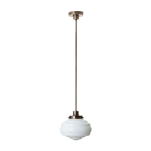 Lampe Suspendue Alphonse Bronze : revivez la magie des années folles chez vous