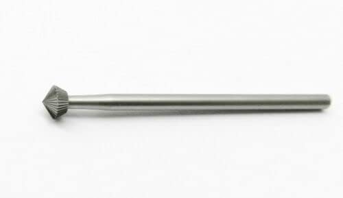 Jewelers Hart Bur 031 Jewelry Stone Setting Bur 90º Pack of 6 FOX Germany 3.1mm