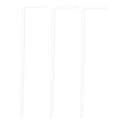 TIDTALEO Lab Glass Rods 3pc Coating Rod Set Replacement for Old Broken Spreaders