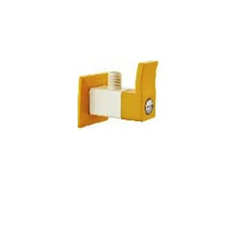 Angle Cock with Flange Cock Water Tap, EDL-109 Outdoor Tap, Plastic Angle Cock/Water Tap 20 mm (3 Piece)