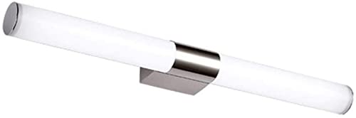Applique miroir LED en acier inoxydable luminaire de salle de bain 8W 6000K