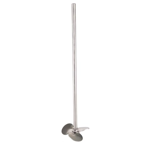 Propellerrührer aus Edelstahl, 3-Blatt-Design, 80 mm Durchmesser für effizientes Mischen in Laboranwendungen